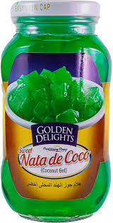 Golden Delights Nata De Coco Green 340g