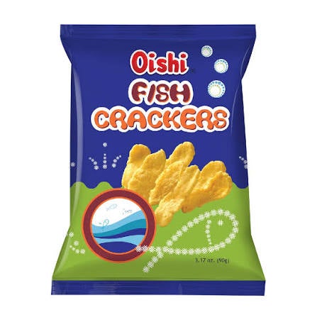 Oishi Fish Crackers 90G