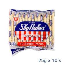 M.Y. San Skyflakes Cracker Plain 10x25g