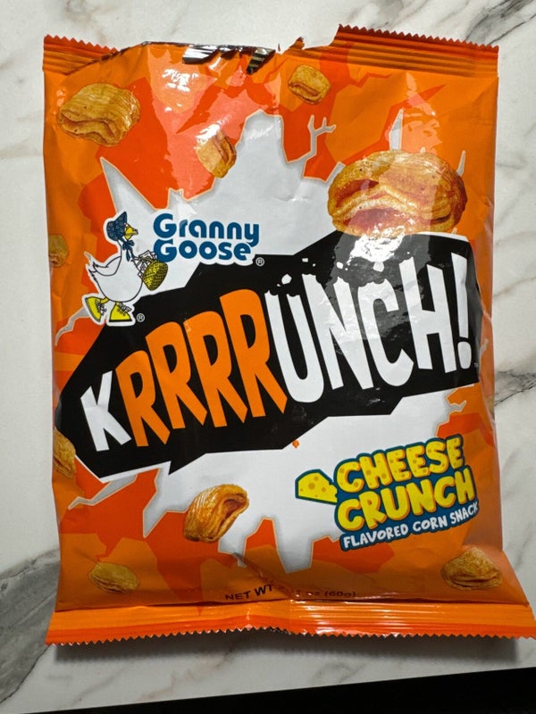GRANNY GOOSE KRRRRUNCH CHEESE 60G
