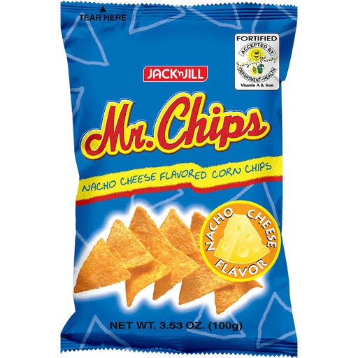 Mr Chips nacho Cheese 100g