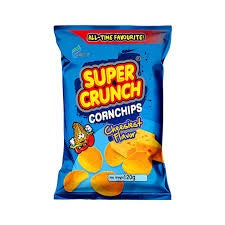 Super Crunch Corn Chip Cheese Flavor 120g